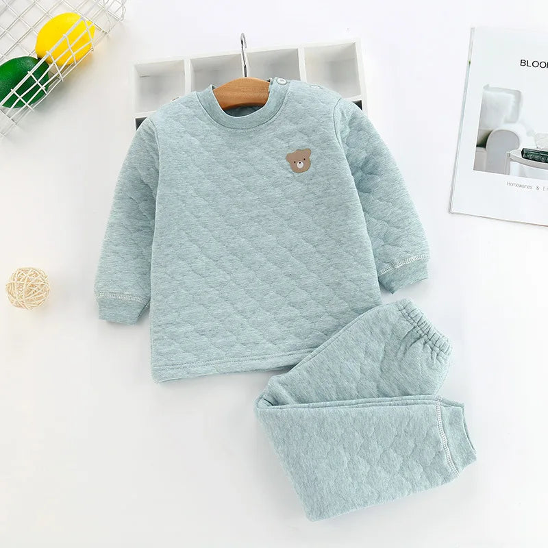 Kids Thick Cotton Tracksuit Sets
