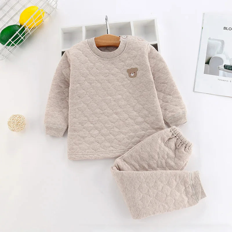 Kids Thick Cotton Tracksuit Sets