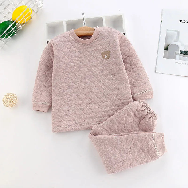 Kids Thick Cotton Tracksuit Sets
