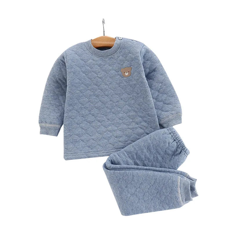 Kids Thick Cotton Tracksuit Sets