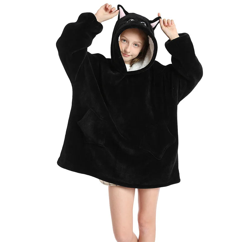 Kids Character Oversized Hoodie