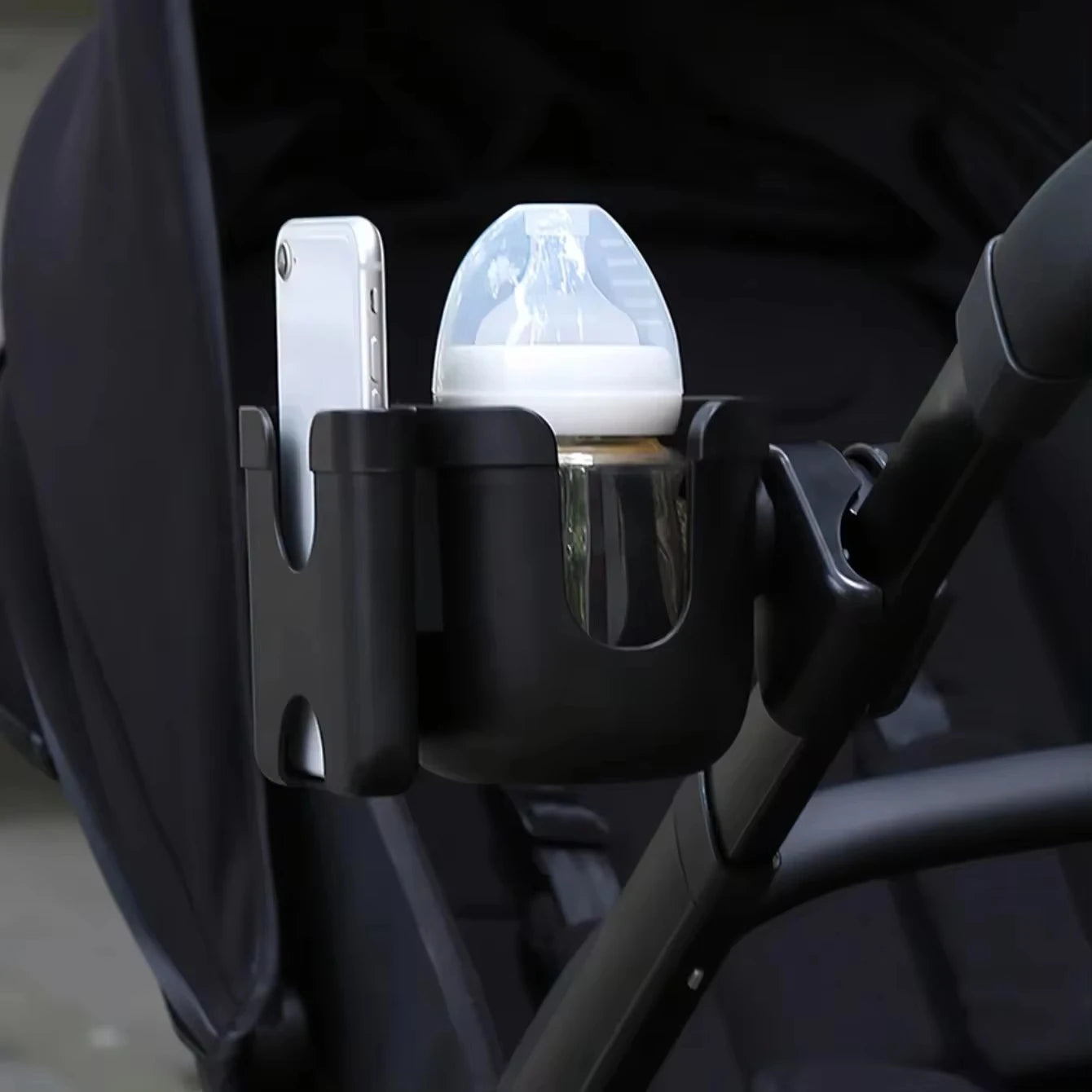 Anti-Slip Bottle/Cup & Mobile Phone Stroller Holder