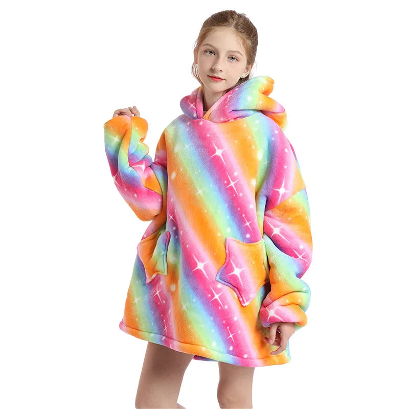 Kids Character Oversized Hoodie