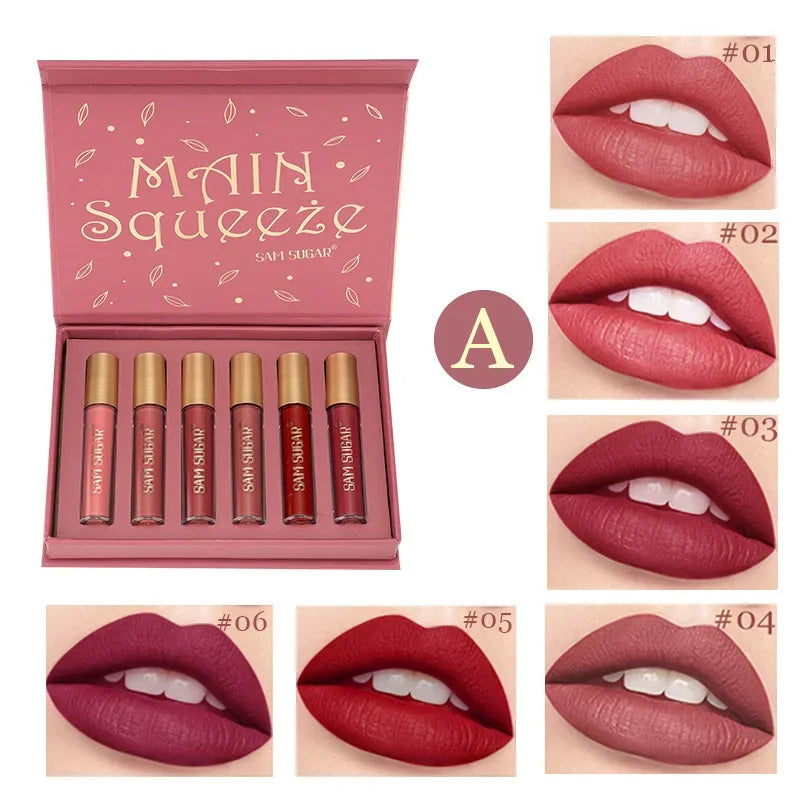Waterproof Matte Lipstick Set
