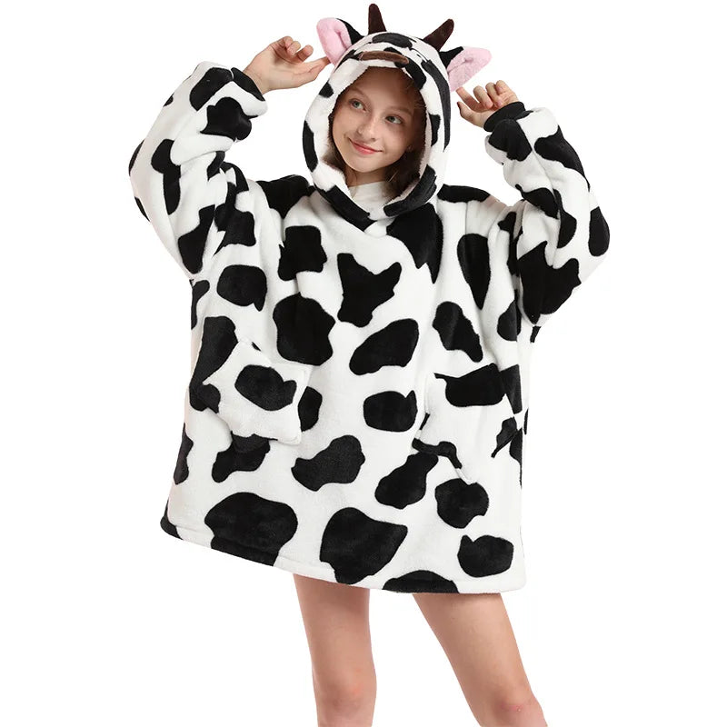 Kids Character Oversized Hoodie