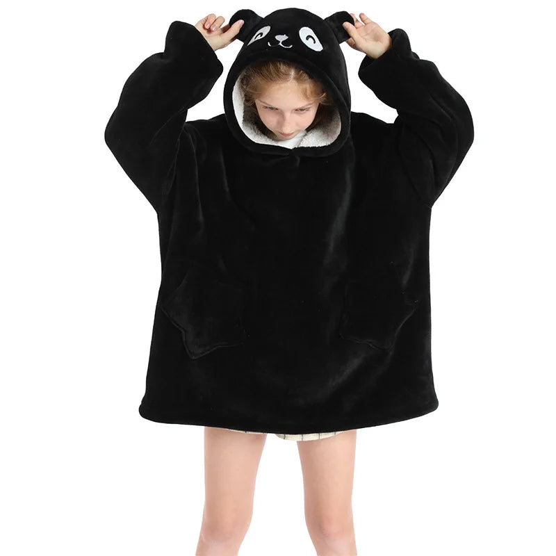 Kids Character Oversized Hoodie