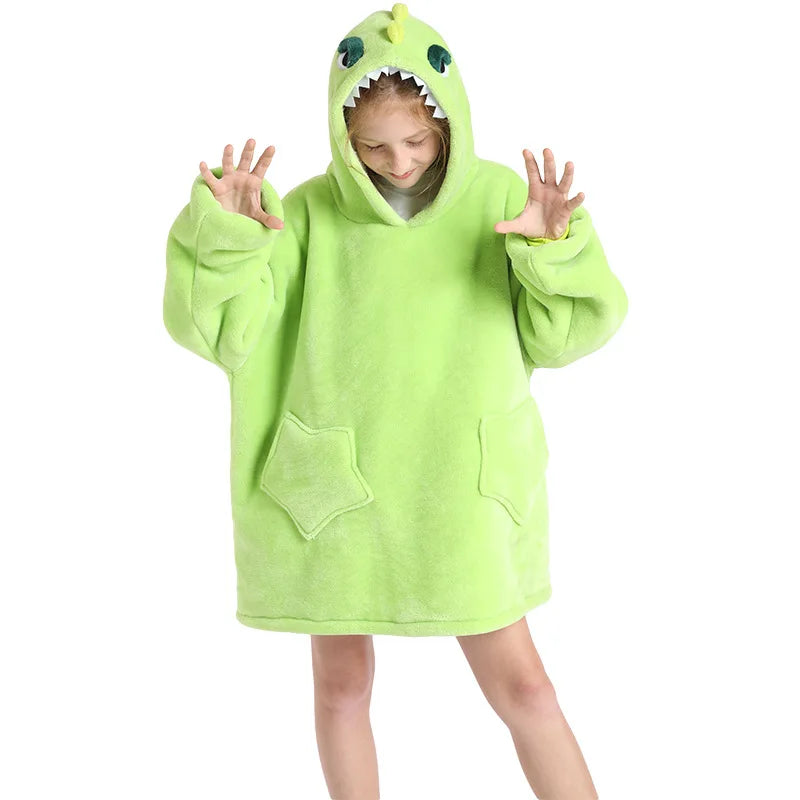 Kids Character Oversized Hoodie