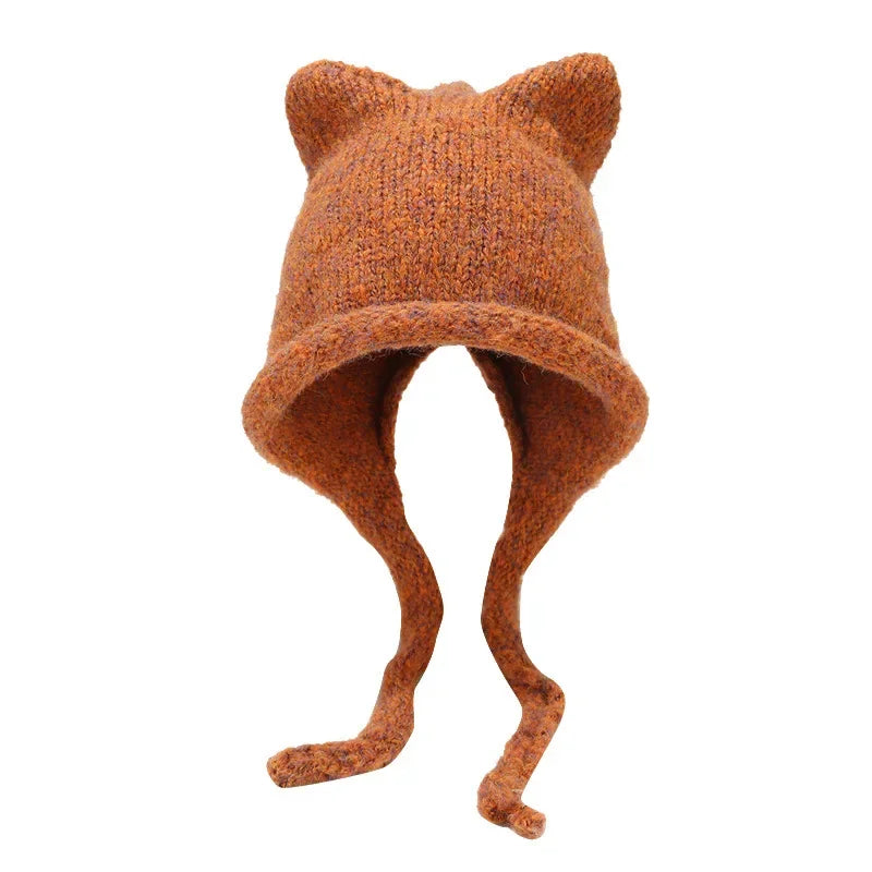 Winter Strap Cap Beanies