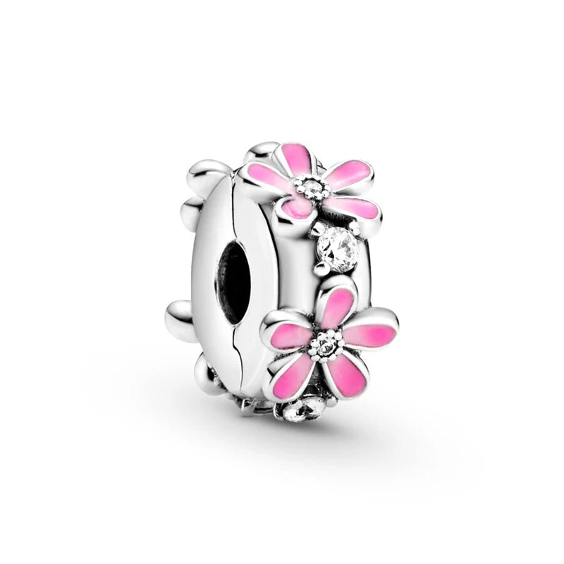 Pink Flowers Series Cherry Blossom Charms