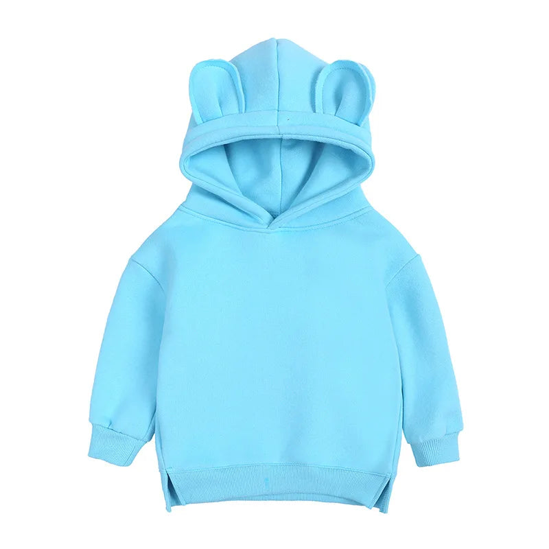 Personalised Embroidery Childrens Bear Hoodie