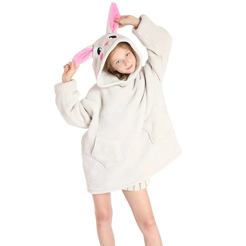 Kids Character Oversized Hoodie