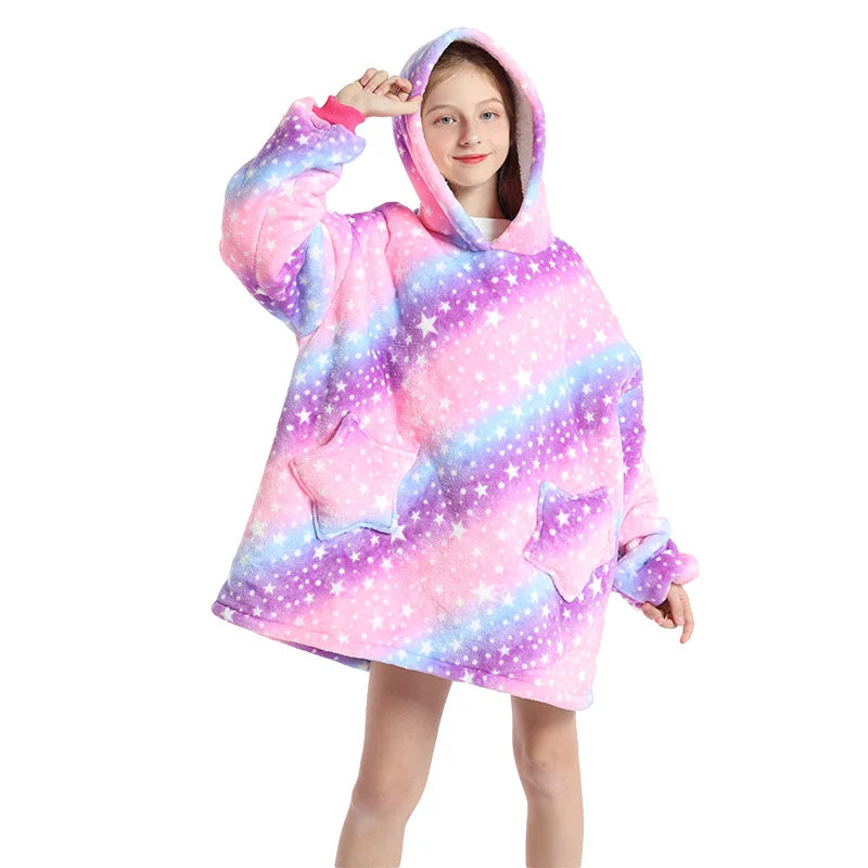 Kids Character Oversized Hoodie