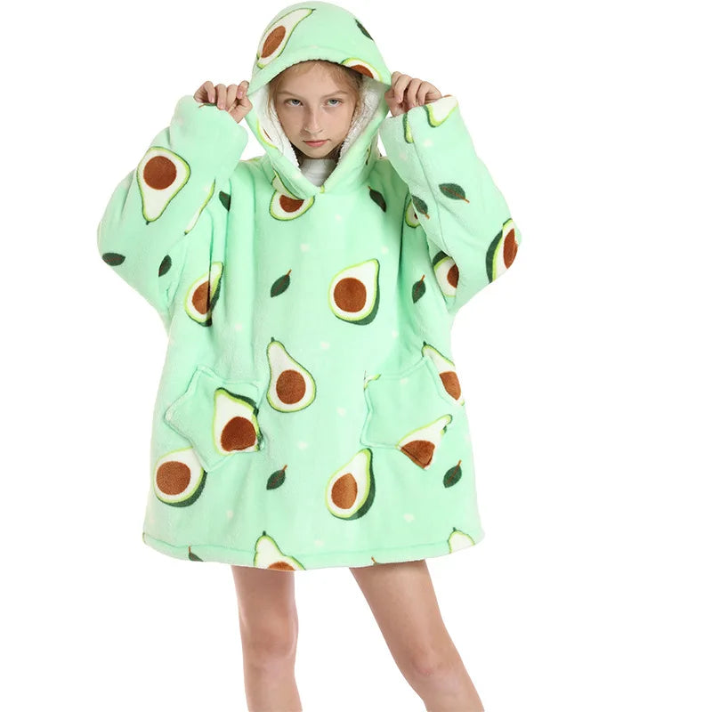 Kids Character Oversized Hoodie
