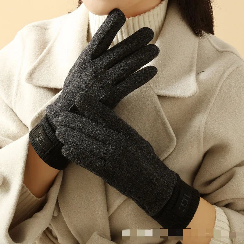 Women’s Winter Cashmere Touch Screen Gloves