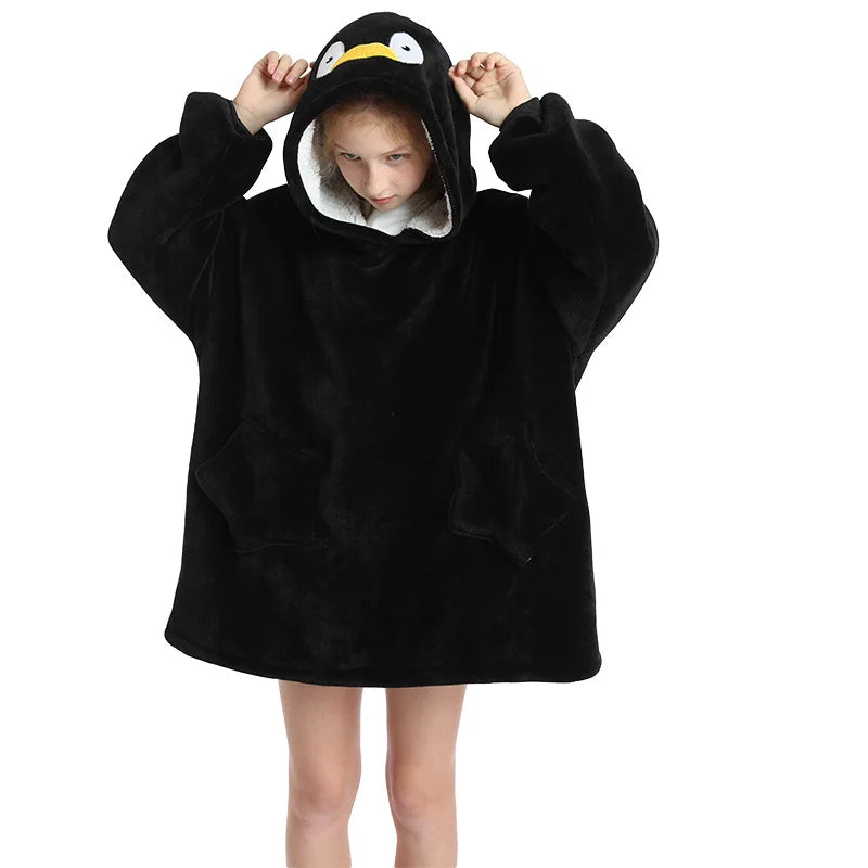 Kids Character Oversized Hoodie