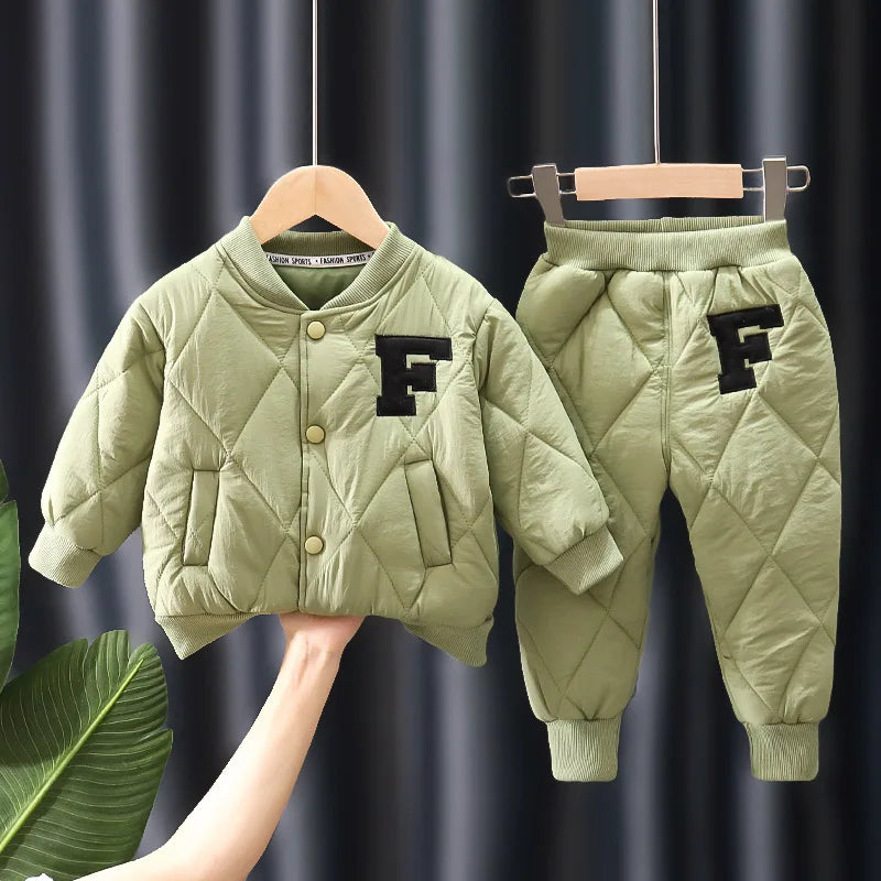 Winter Boys Coat And Pants Set