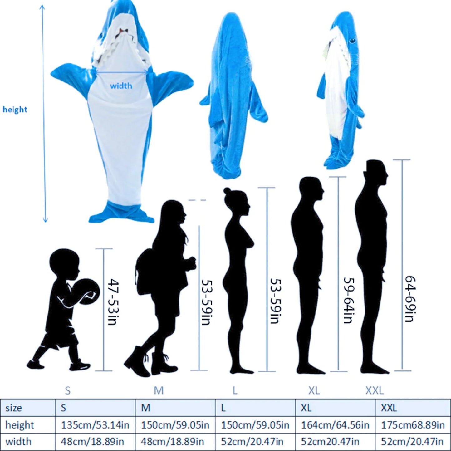 Shark Hooded Onesie