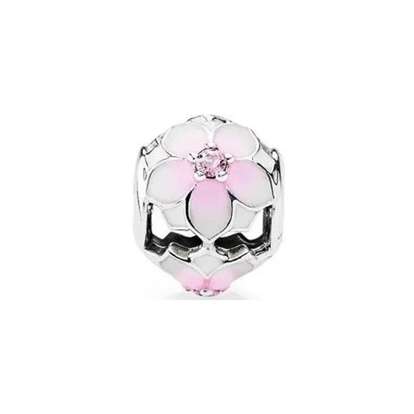 Pink Flowers Series Cherry Blossom Charms