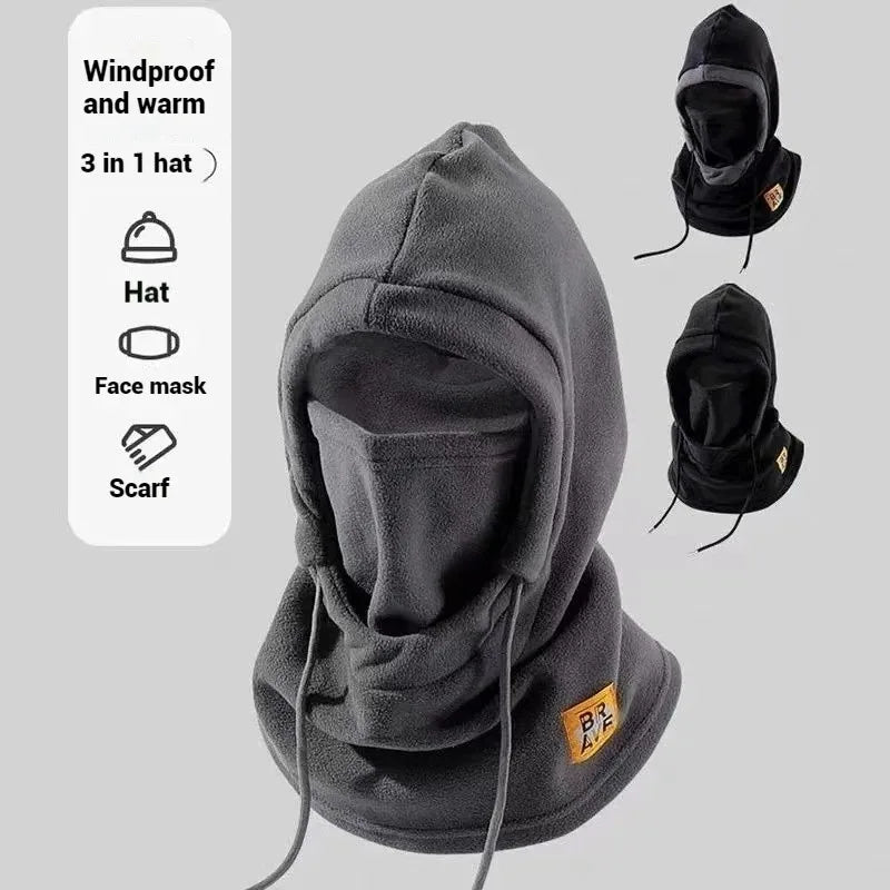 3-in-1 Windproof Balaclava Hood