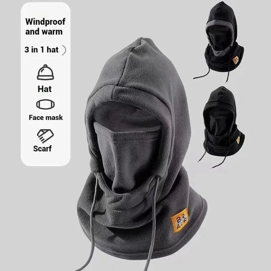 3-in-1 Windproof Balaclava Hood