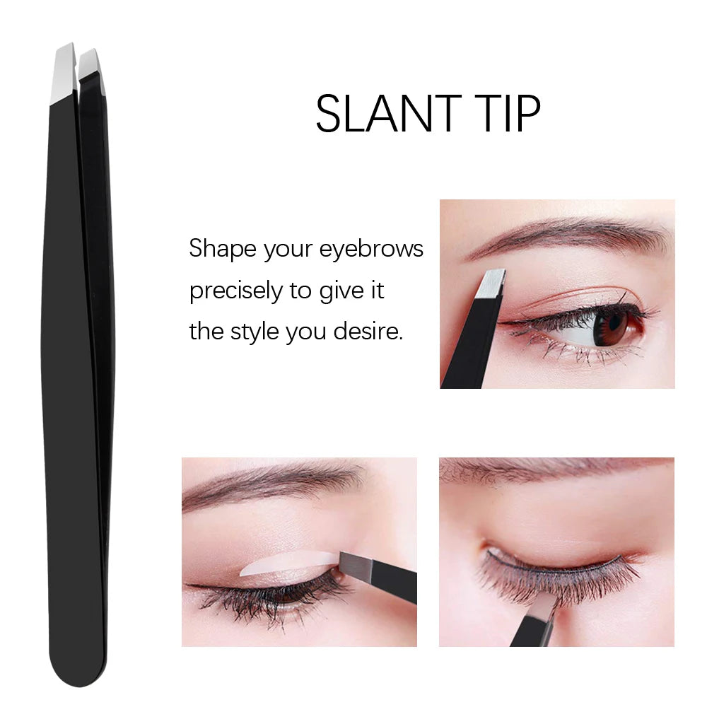 4/6Pcs Hair Removal Tweezer Set