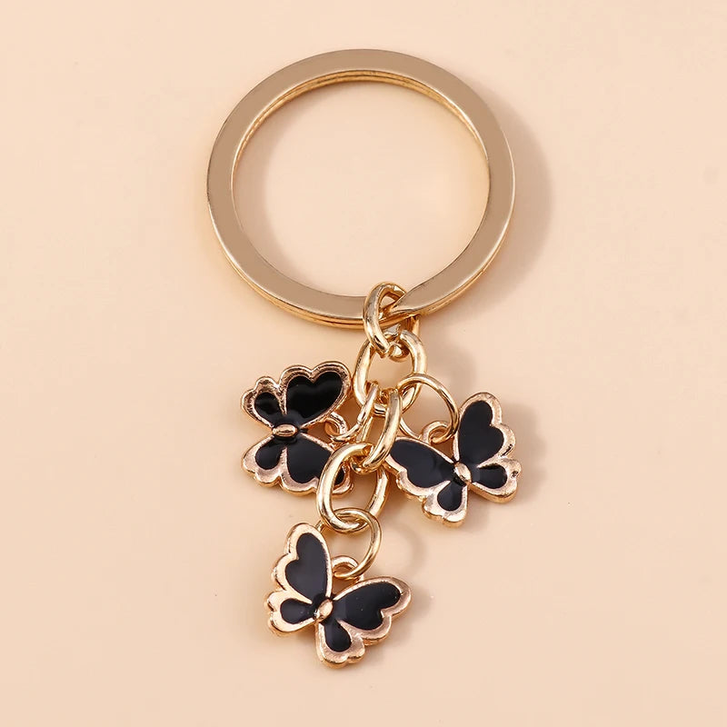 Cute Colorful Butterfly Keychain