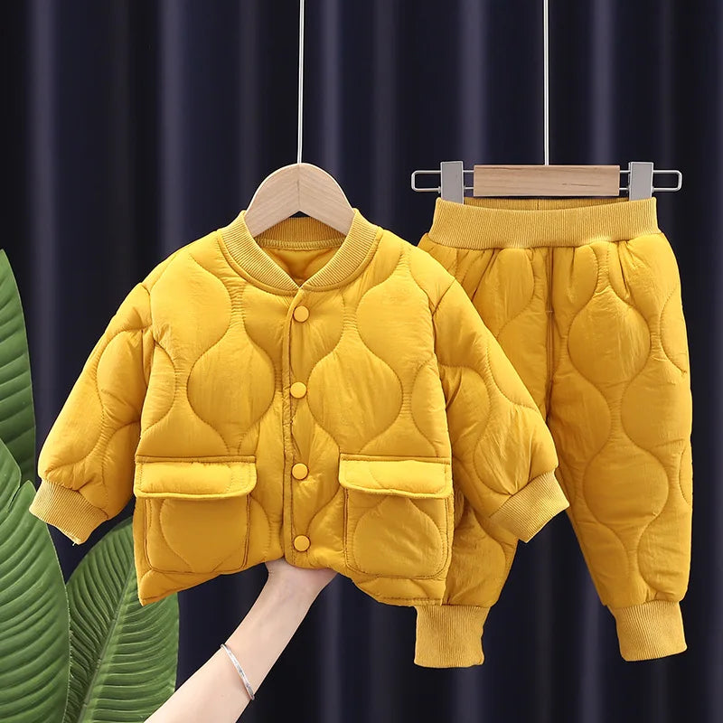 Winter Boys Coat And Pants Set