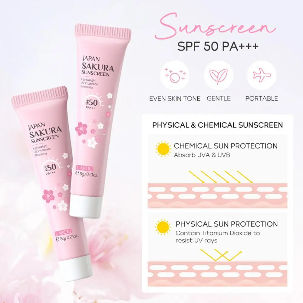 LAIKOU Sakura Skin Care Travel Kit