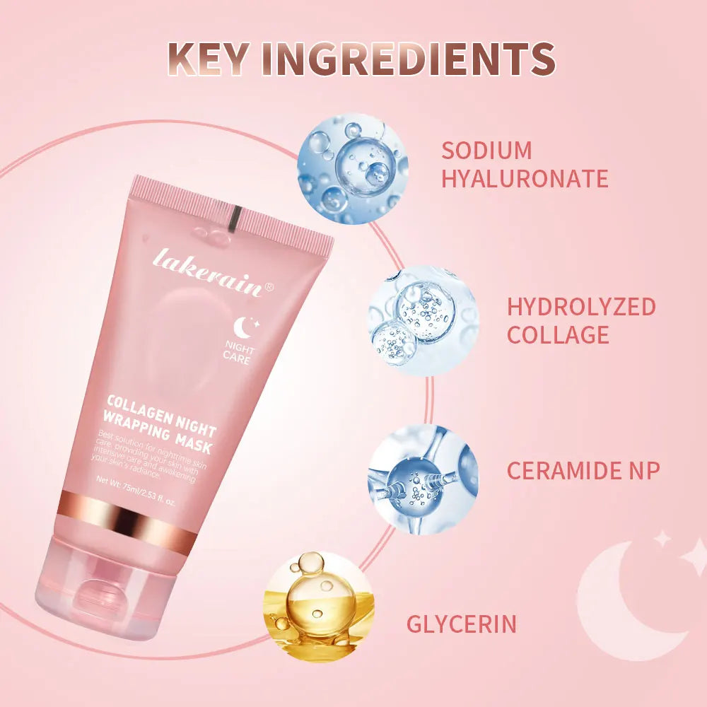 Collagen Jelly Cream & Night Peel Off Mask