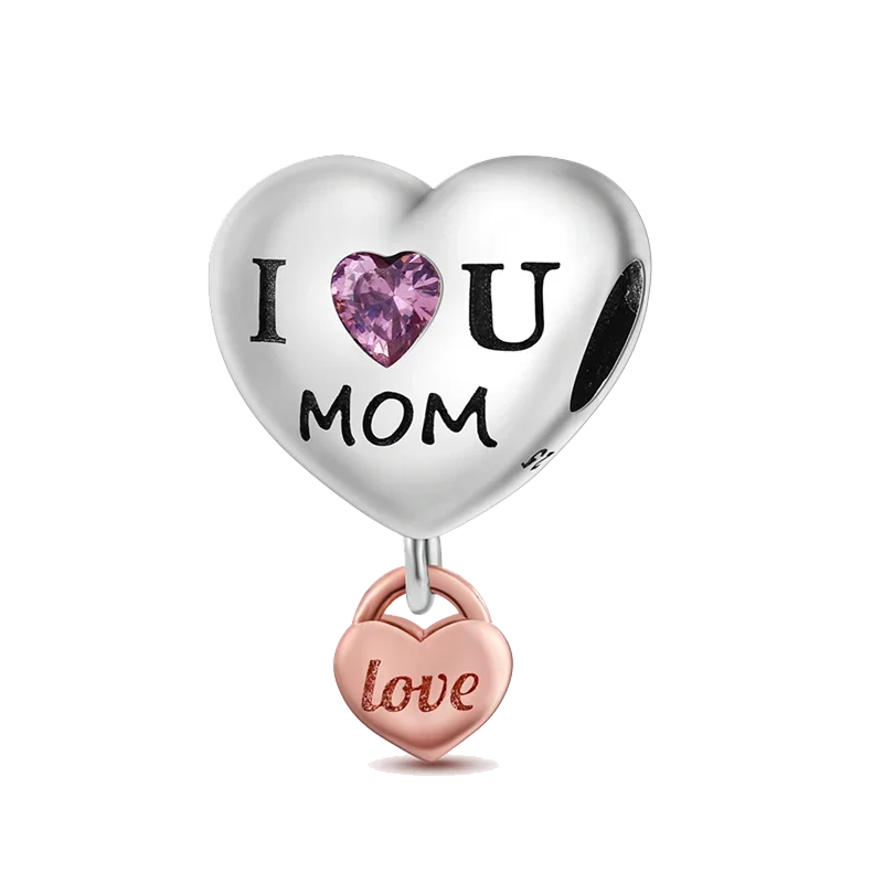 925 Sterling Silver Mothers Day Bracelet Charms