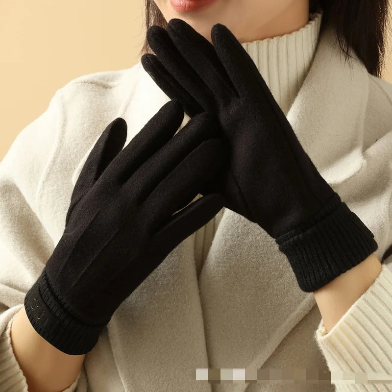 Women’s  Winter Cashmere Touch Screen Gloves