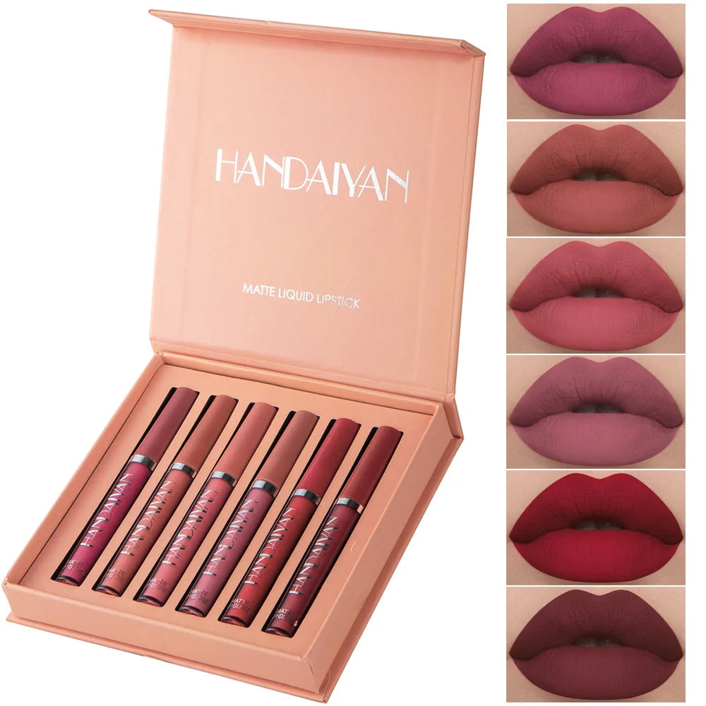 Waterproof Matte Lipstick Set