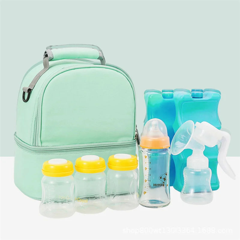 Portable Insulated Breast Milk Carry Bag
