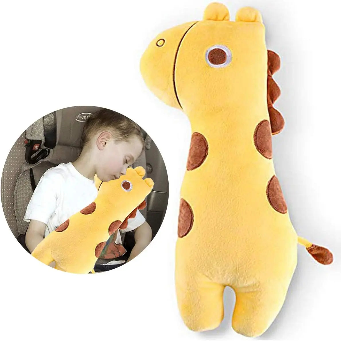 Animal Seat Belt Cover Pillow