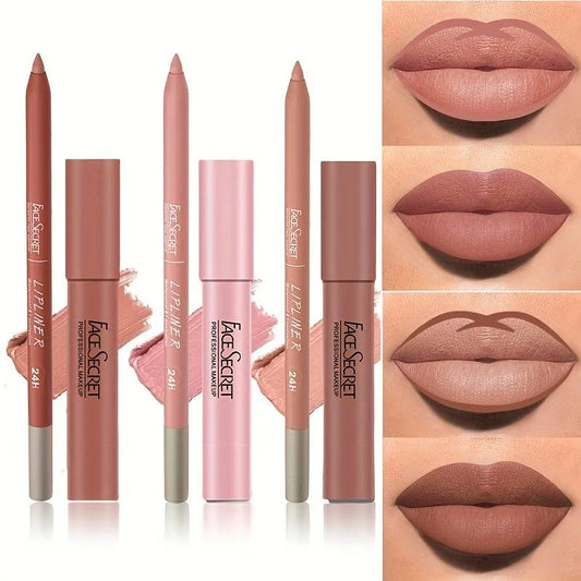 Waterproof Matte Lipliner & Lipstick Set
