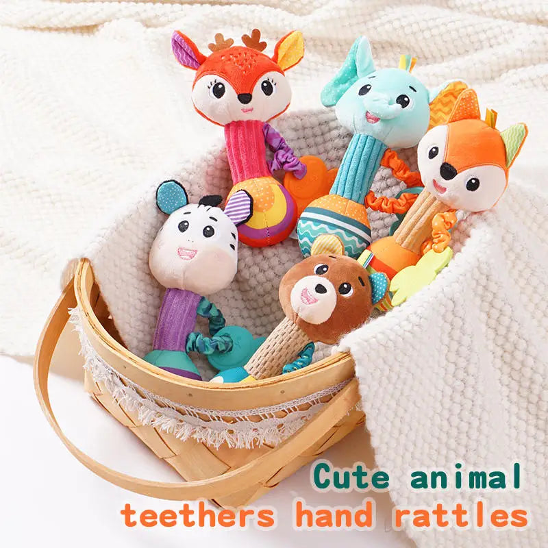 Animal Squeaky Hand Shaker