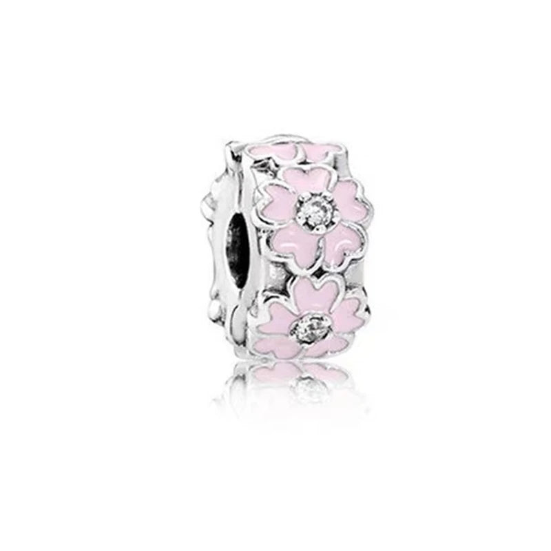 Pink Flowers Series Cherry Blossom Charms