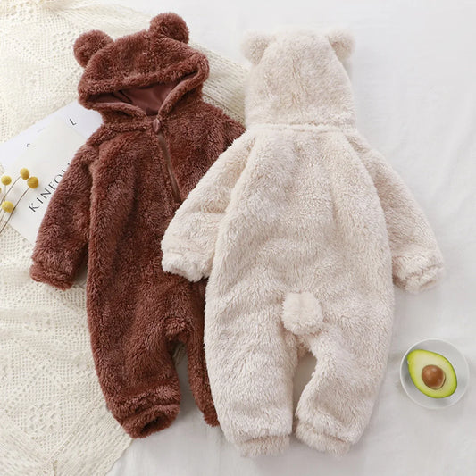 Cute Bear Winter Jumpsuit
