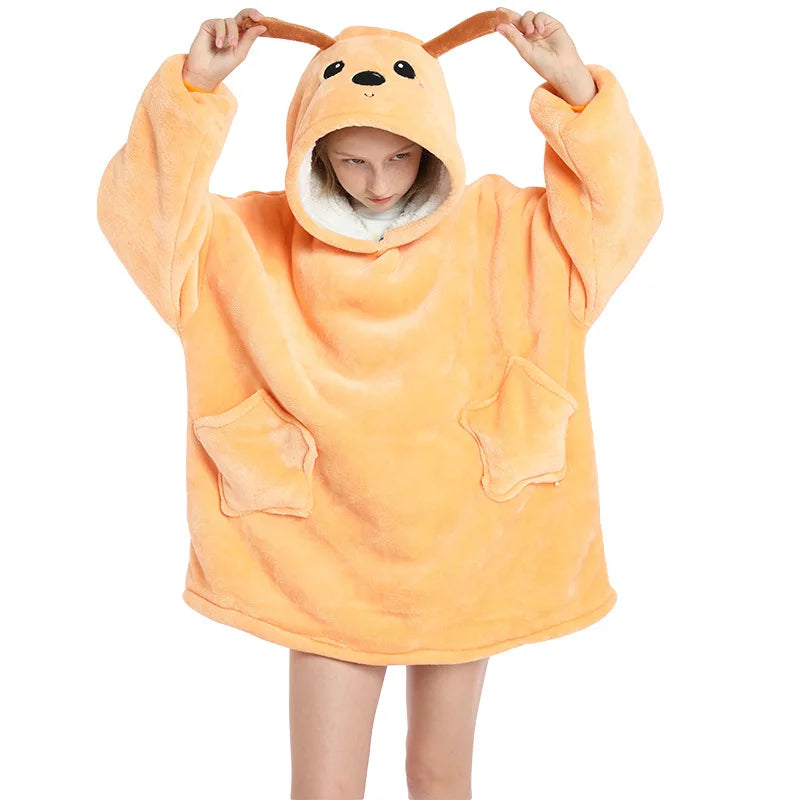 Kids Character Oversized Hoodie