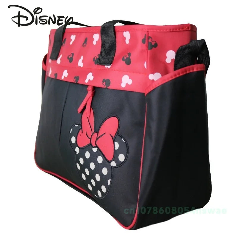Disney Minnie & Mickey 5-Piece Nappy Bag Set