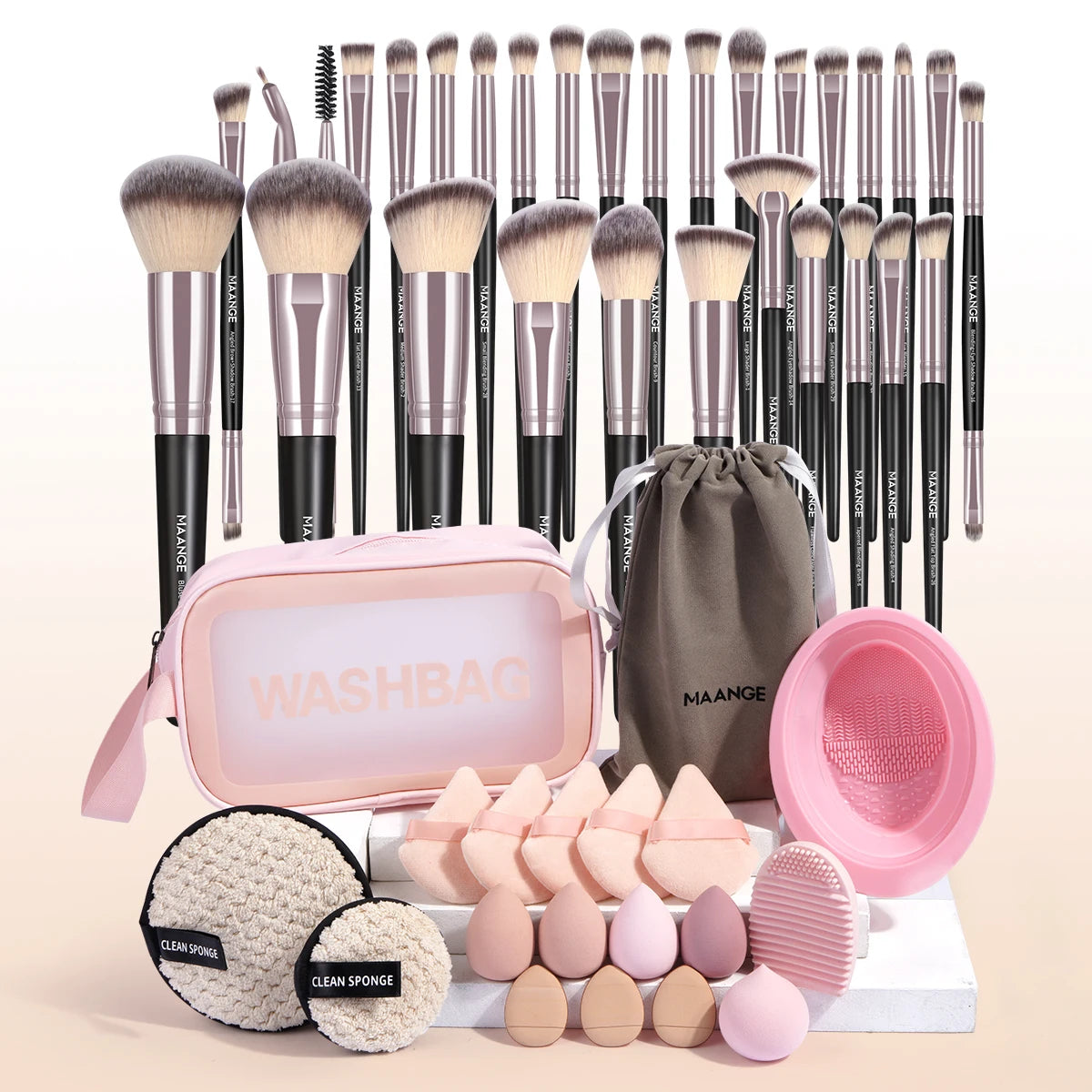 MAANGE Professional Makeup Tools Kit 30PCS