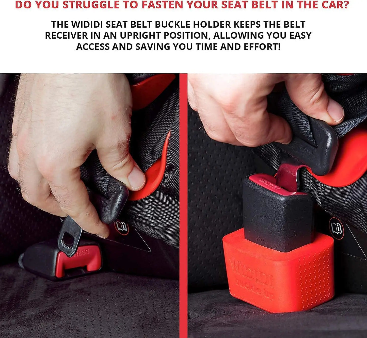 Buckle Up Seatbelt Holder