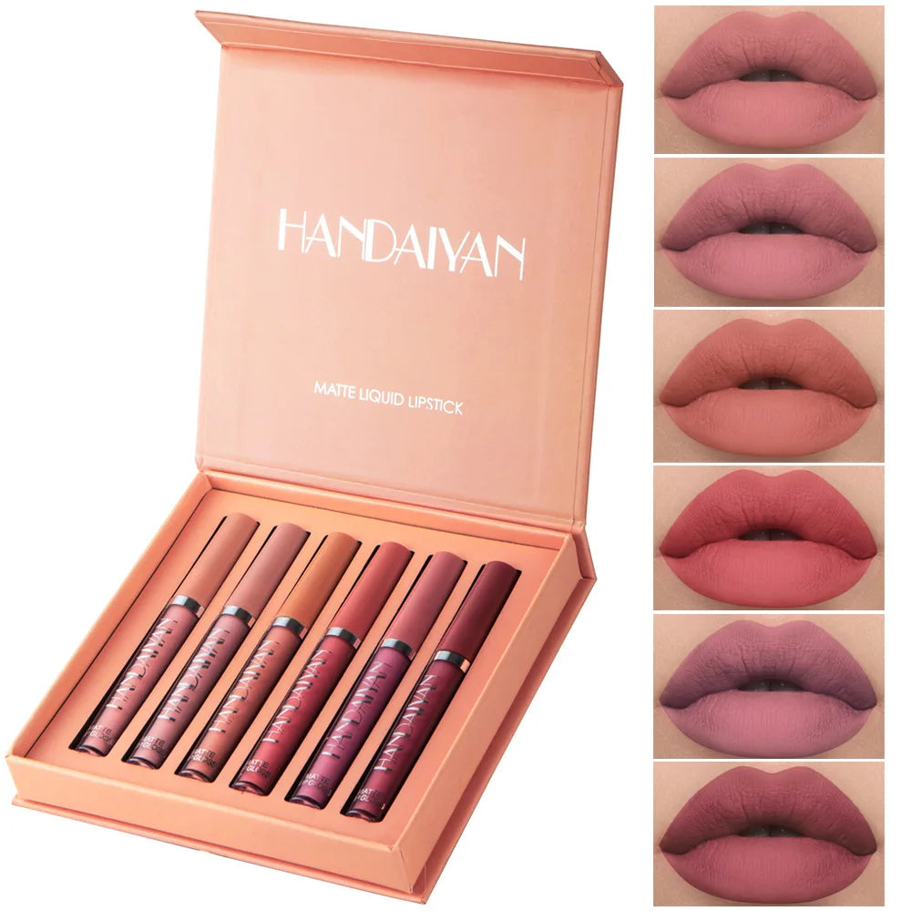 Waterproof Matte Lipstick Set