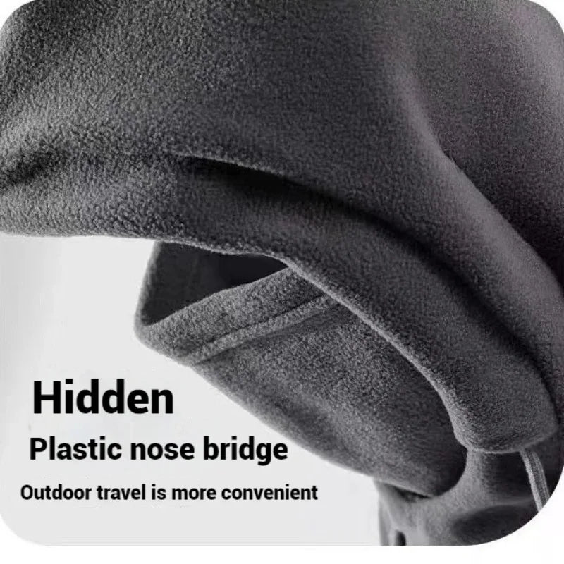 3-in-1 Windproof Balaclava Hood