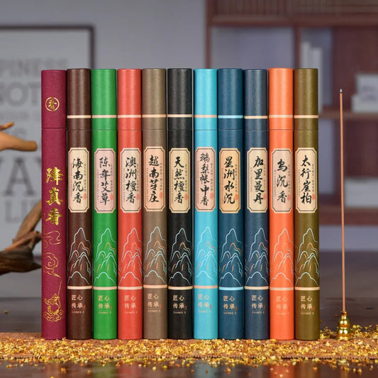 40Pcs Natural Sandalwood Incense Sticks