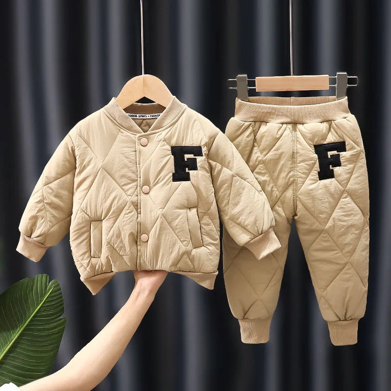 Winter Boys Coat And Pants Set