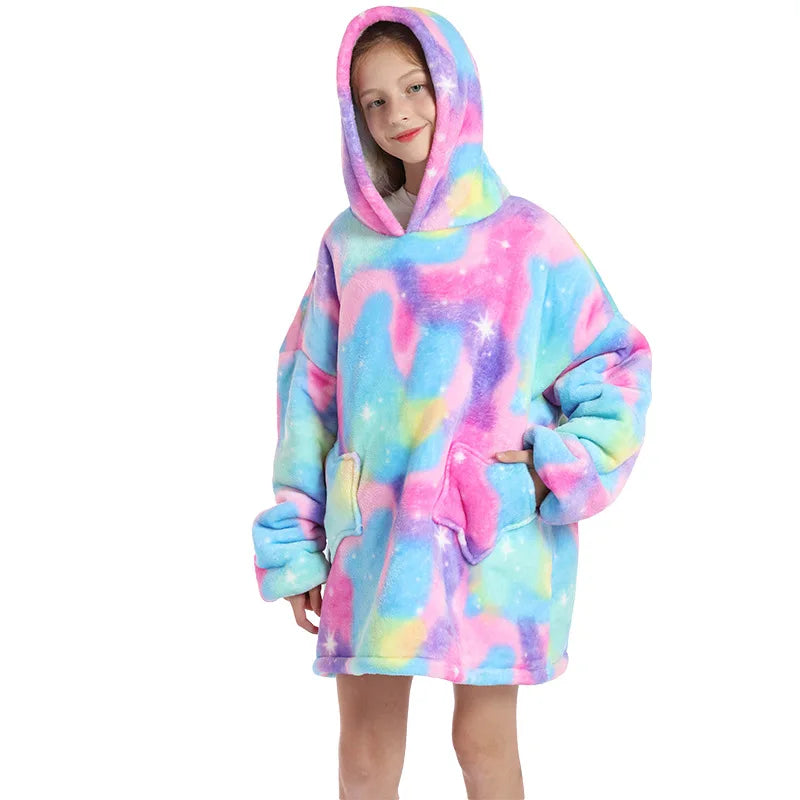 Kids Character Oversized Hoodie
