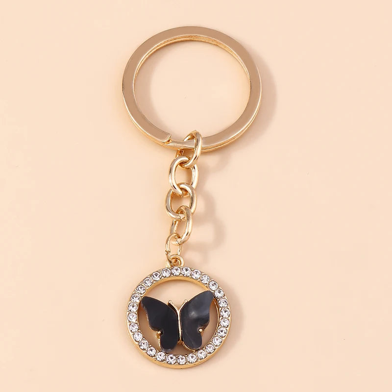 Cute Colorful Butterfly Keychain