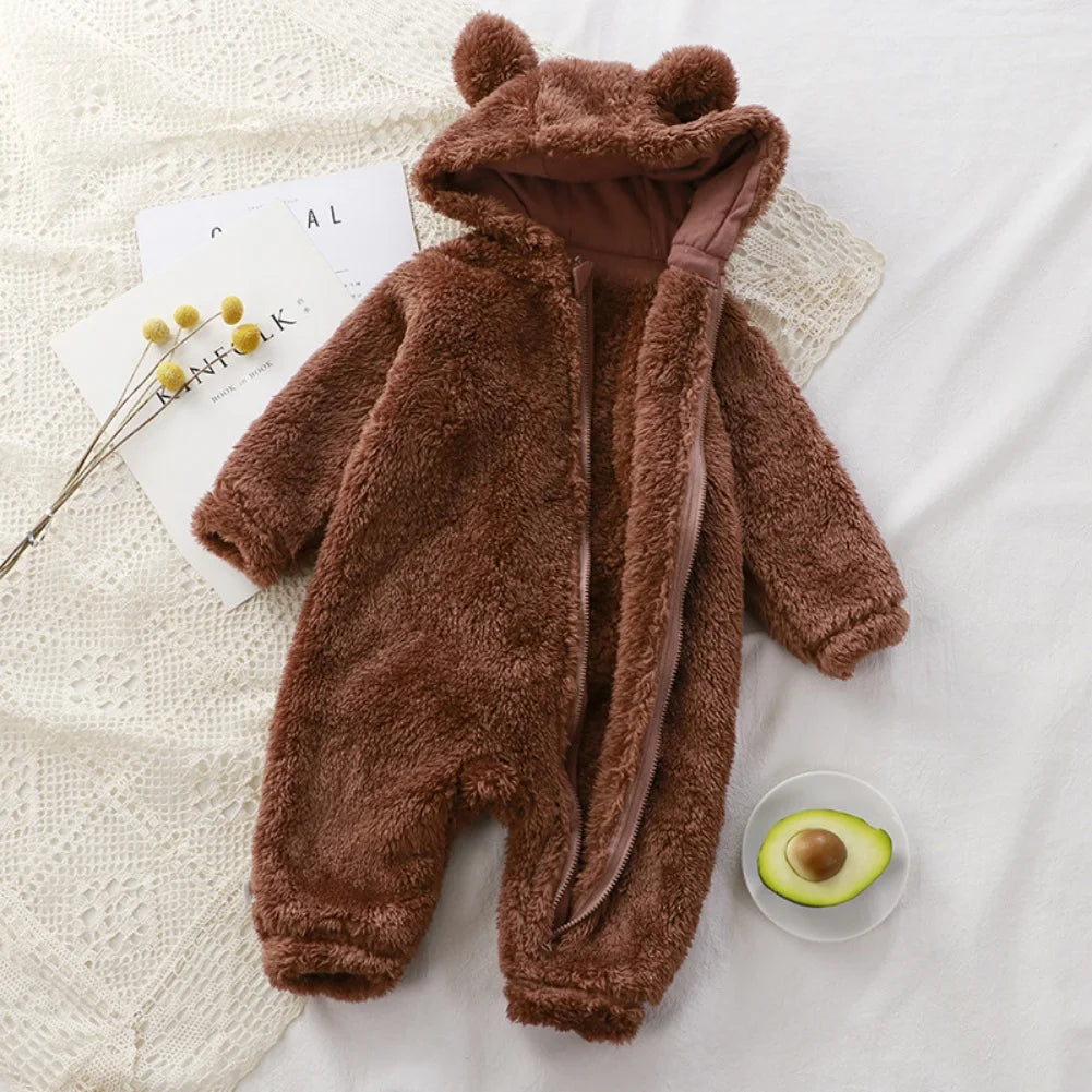 Cute Bear Winter Jumpsuit
