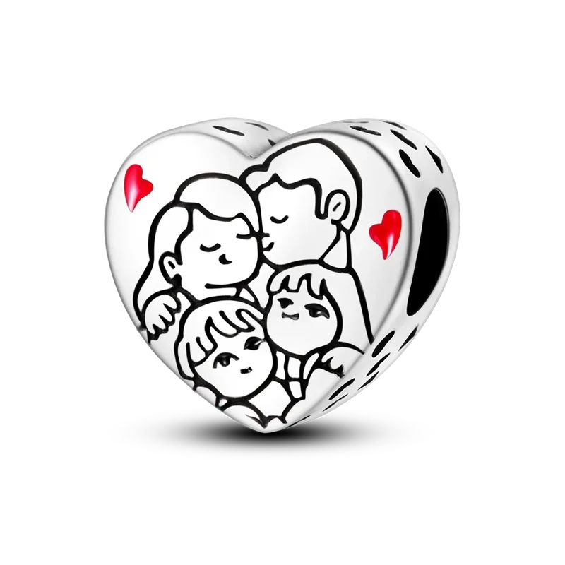 925 Sterling Silver Mothers Day Bracelet Charms